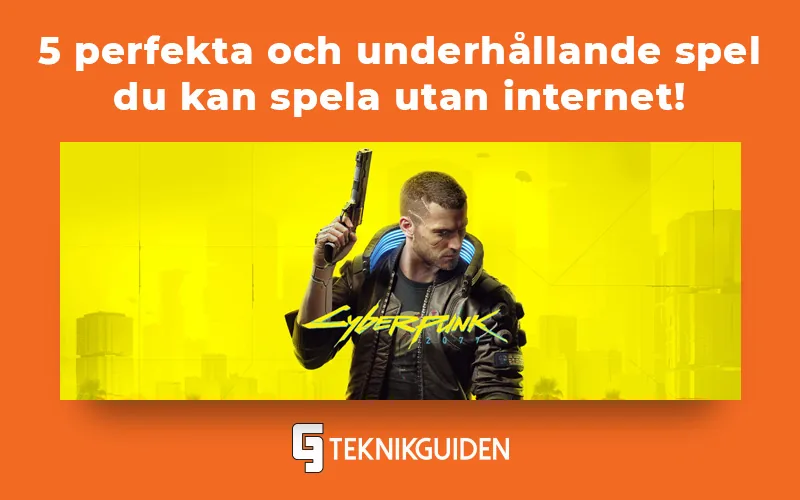 De 5 bästa offline-spelen just nu!