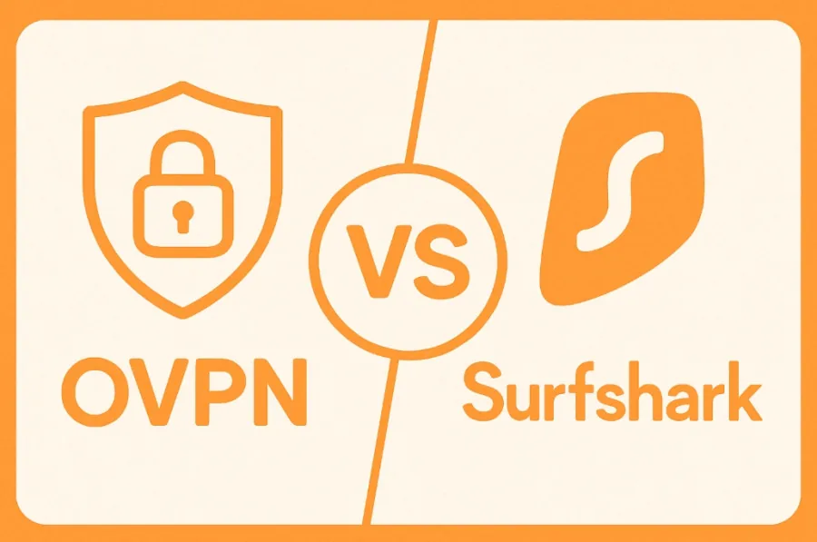 OVPN vs Surfshark: Vilken VPN är bäst?